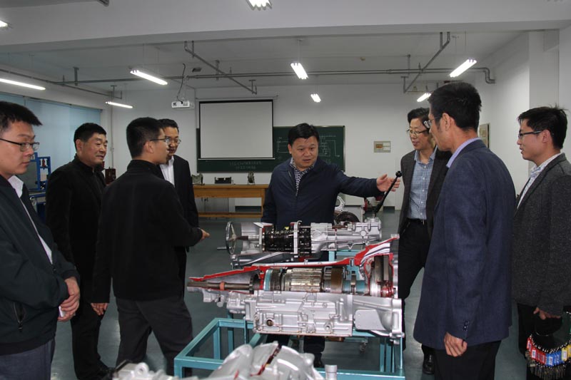 泰安市农机局苗明峻局长到机电学院调研